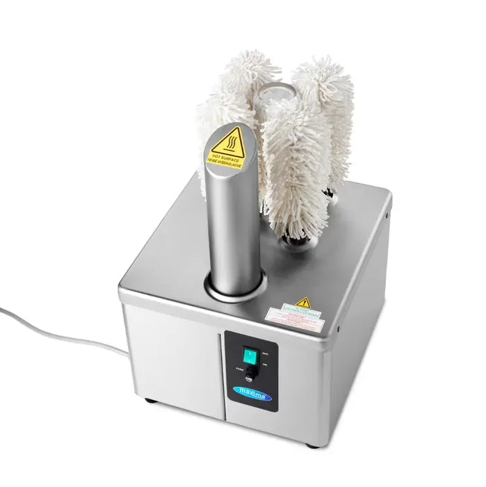 Maxima Glass Polisher - 5 Brushes - 300 Glasses/Hour - SKU 09380001  All Stop Trading