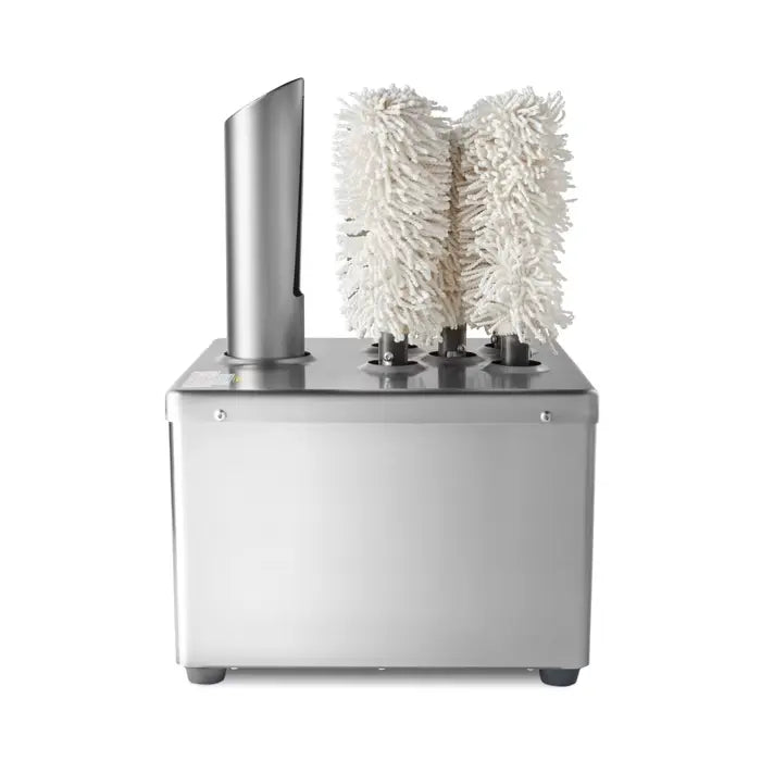 Maxima Glass Polisher - 5 Brushes - 300 Glasses/Hour - SKU 09380001  All Stop Trading