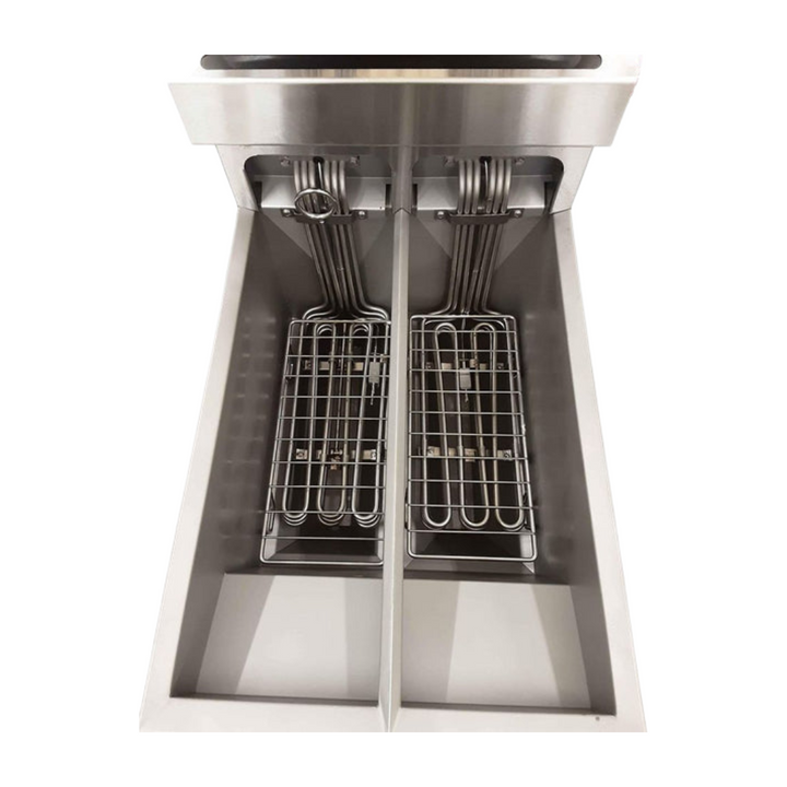 Finntec Free Standing Twin Tank Electric Fryer 1PH