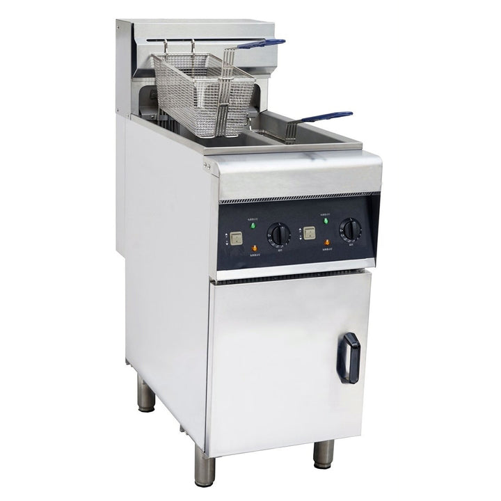 Finntec Free Standing Twin Tank Electric Fryer 1PH
