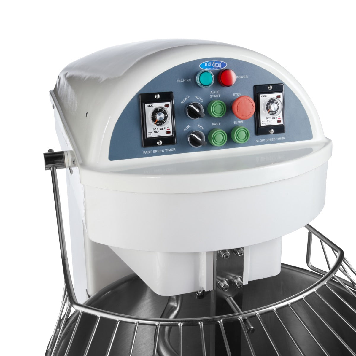 Dough Mixer - 200L - 120kg Dough - 2 Speeds - 400V