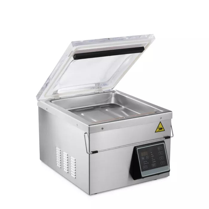 Vacuum Pack Machine 29cm Seal - W30 x D35 x H11cm Chamber All Stop Trading
