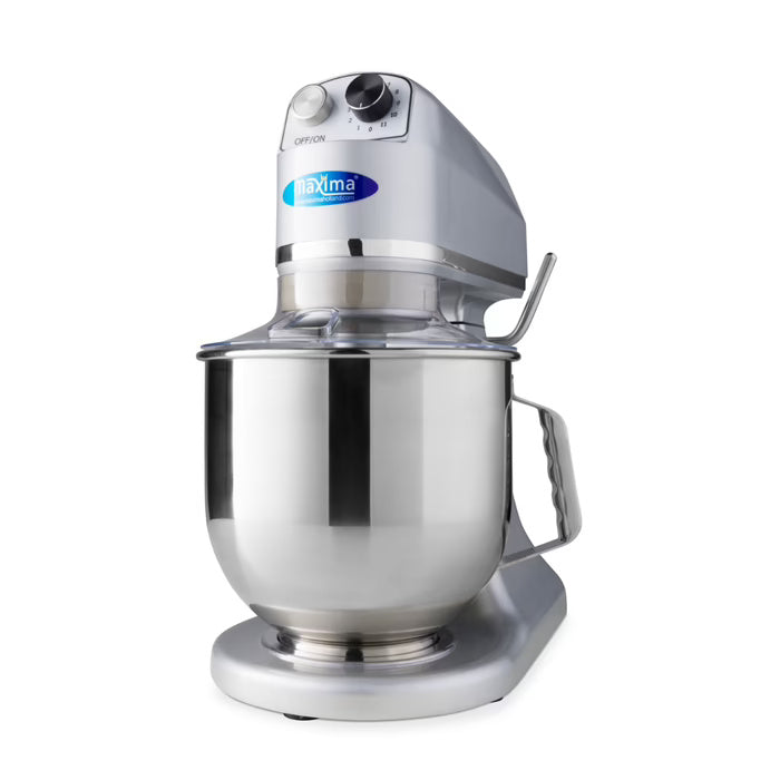 Maxima Stand Mixer - 7L - Up to 2kg Dough - Silver - SKU 09360755  All Stop Trading