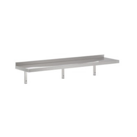 400 SS WALL SHELVES 2000 INCL. BRACKETS SKU 7455.0697 All Stop Trading