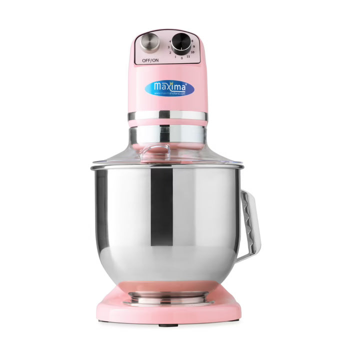 Maxima Stand Mixer - 7L - Up to 2kg Dough - Pink - SKU 09300151  All Stop Trading