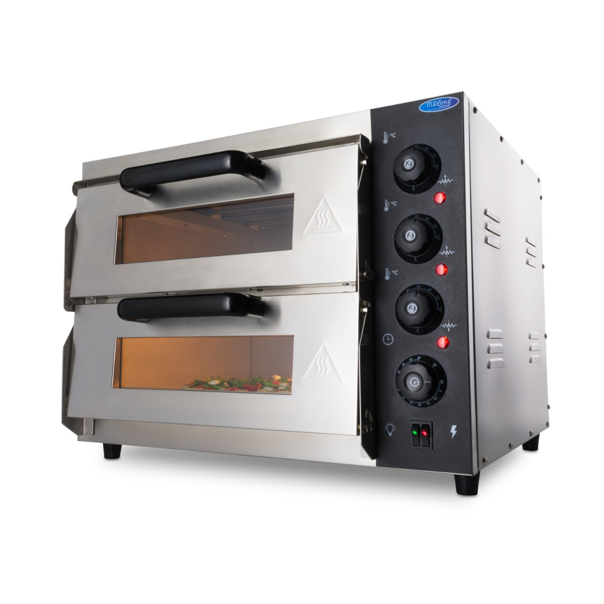 Pizza Oven - Fits 2 x Ø40cm Pizzas - Double Deck