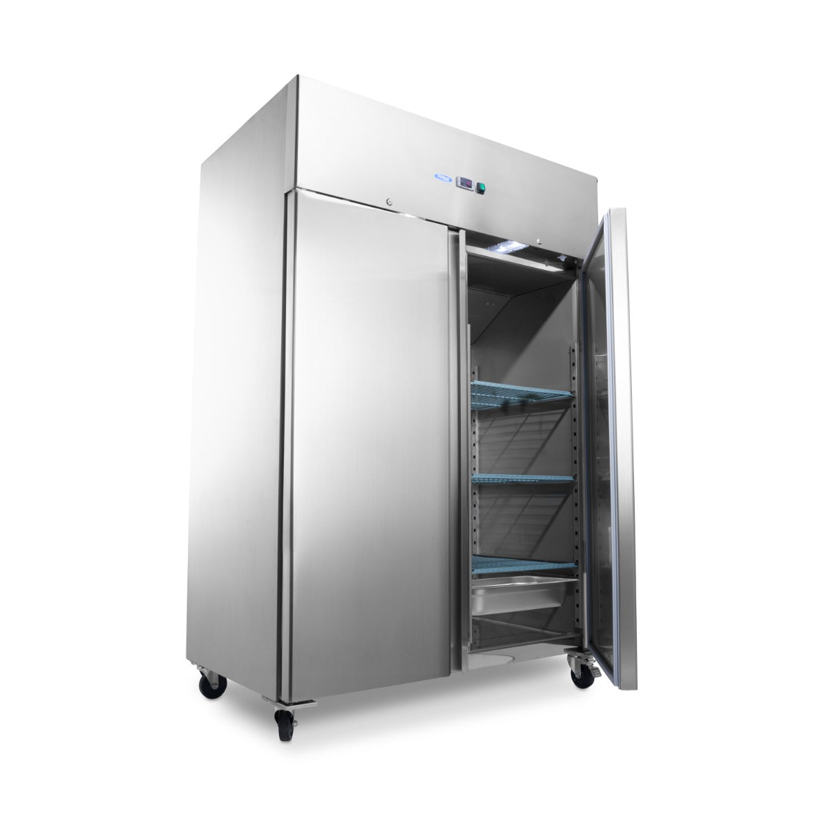 Freezer - 800L - 6 Adjustable Shelves - on Wheels - incl Shelves