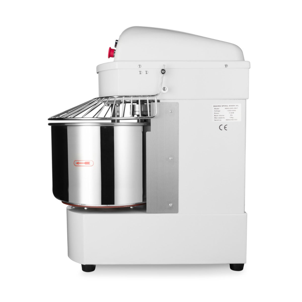 Dough Mixer - 30L - 19kg Dough - 2 Speeds