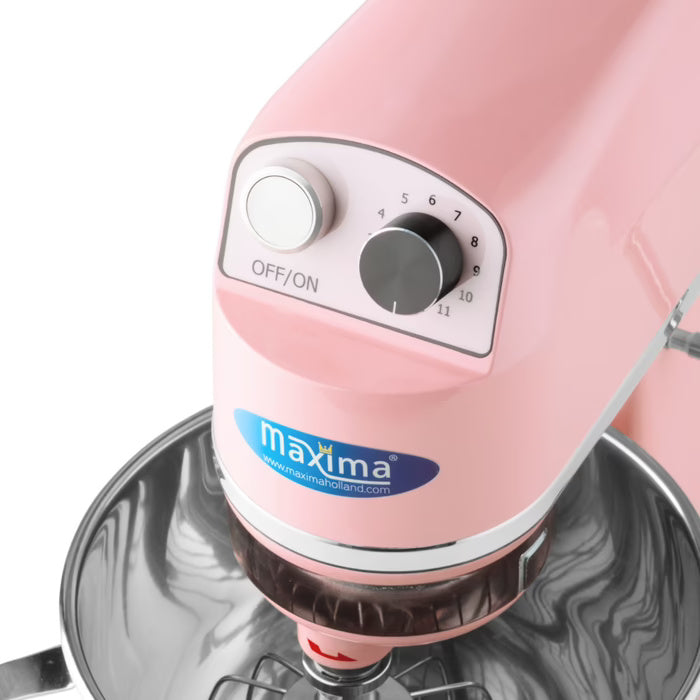 Maxima Stand Mixer - 7L - Up to 2kg Dough - Pink - SKU 09300151  All Stop Trading