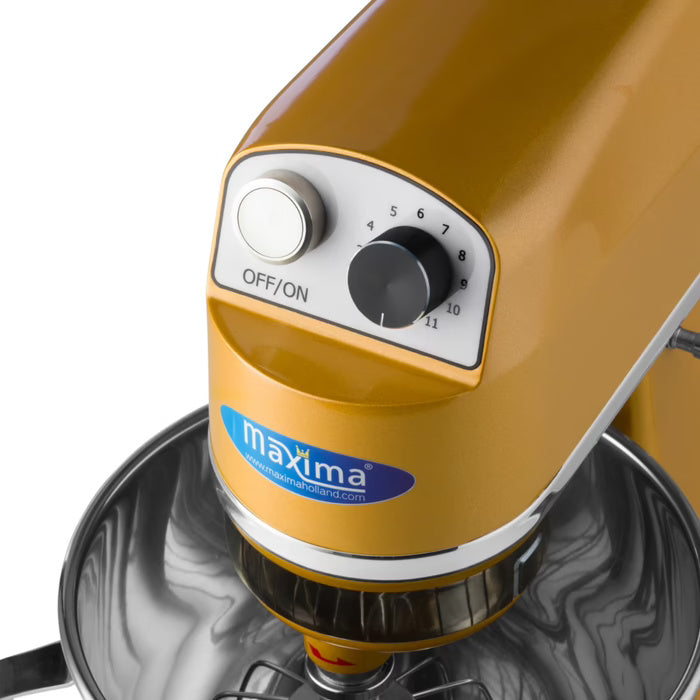 Maxima Stand Mixer - 7L - Up to 2kg Dough - Gold - SKU 09360765  All Stop Trading