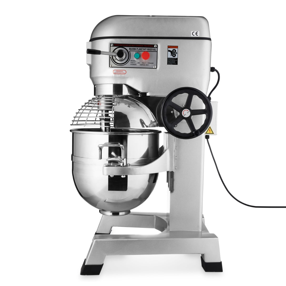Planetary Mixer - 60L - Up to 30kg Dough - 3 Speed