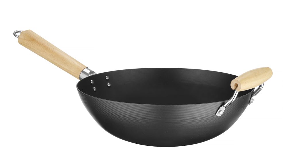wok_with_wooden_handle_627907