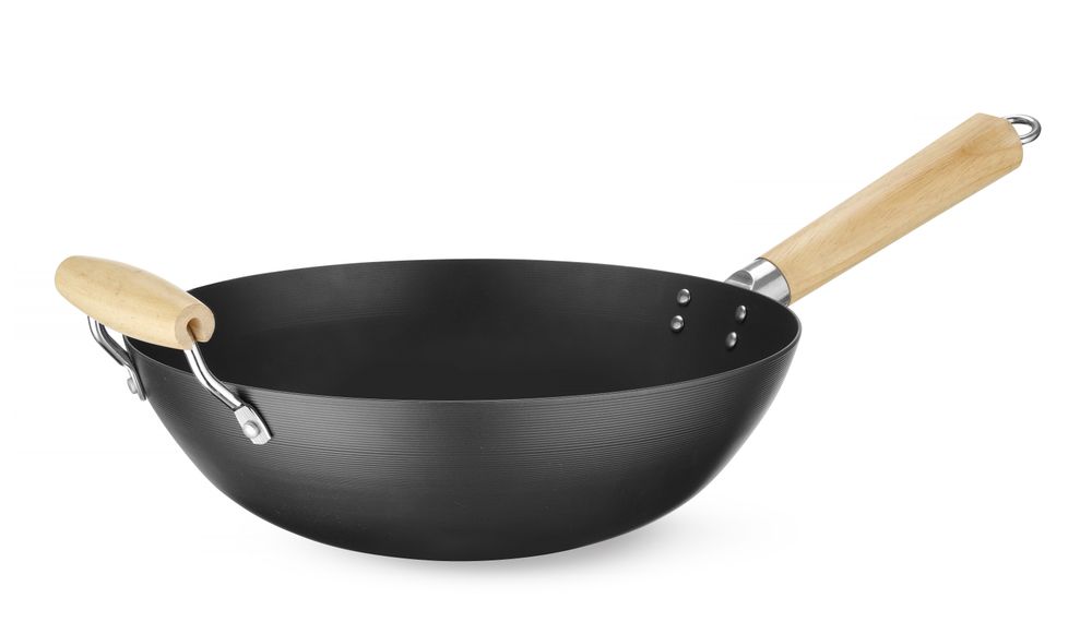 wok_with_wooden_handle_627907