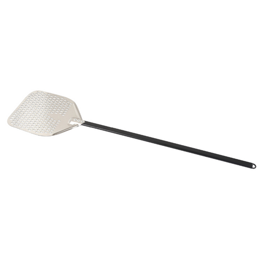 SS PIZZA SHOVEL RECTANGULAR PERFORATED 30-120 SKU 7013.1805 All Stop Trading
