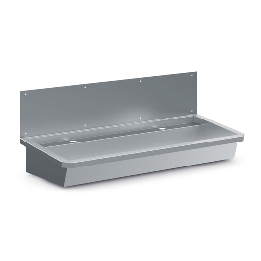 SS WASH BASIN DOUBLE 1200X425X165MM SKU: 7013.4605 All Stop Trading