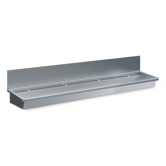 SS WASH BASIN DOUBLE 1200X425X165MM SKU: 7013.4615 All Stop Trading