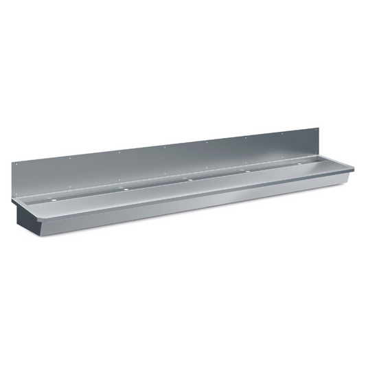 SS WASH BASIN DOUBLE 1200X425X165MM SKU: 7013.4620 All Stop Trading
