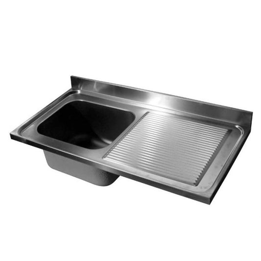 700 SINK UNIT TABLETOP 1 LEFT 1400 - SKU 7013.1140  All Stop Trading