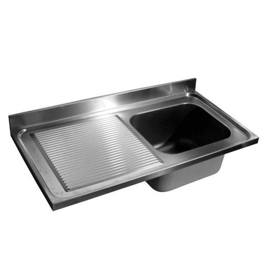 700 SINK UNIT TABLETOP 1 RIGHT 1400 - SKU 7013.1145  All Stop Trading