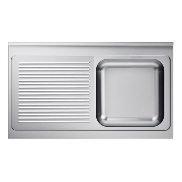600 SINK UNIT TABLETOP 1 RIGHT 1200 - SKU 7013.1315  All Stop Trading