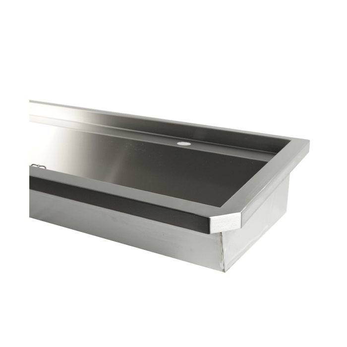 SS Wash Basin Double 1200X425X165mm 7013.4610
