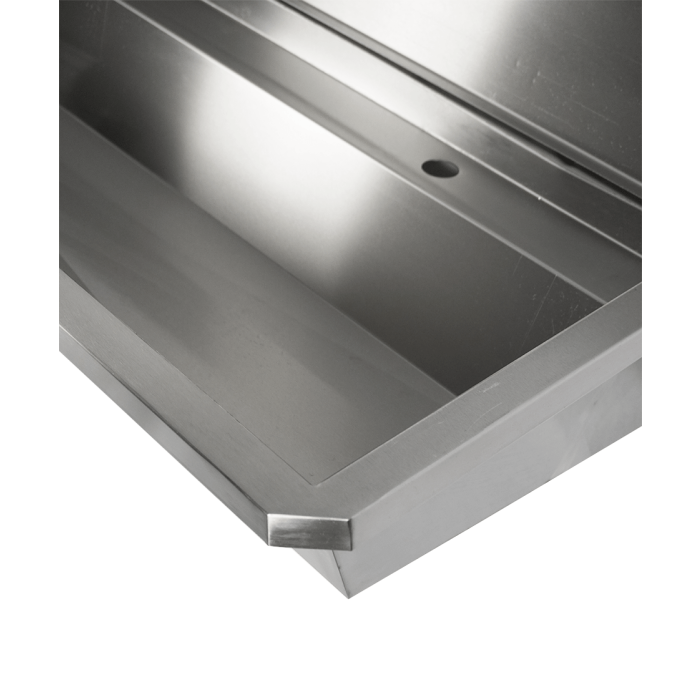 SS Wash Basin Double 1200X425X165mm 7013.4610