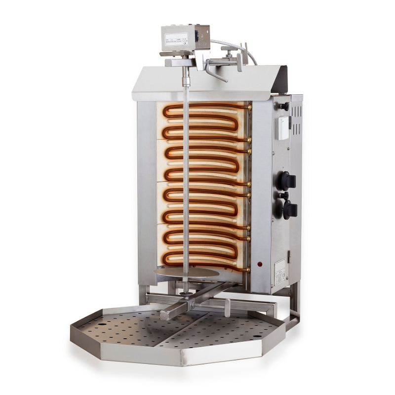 GYROS GRILL ELECTRIC MOTOR ON TOP 4 HEATING ZONES SKU 7049.0020