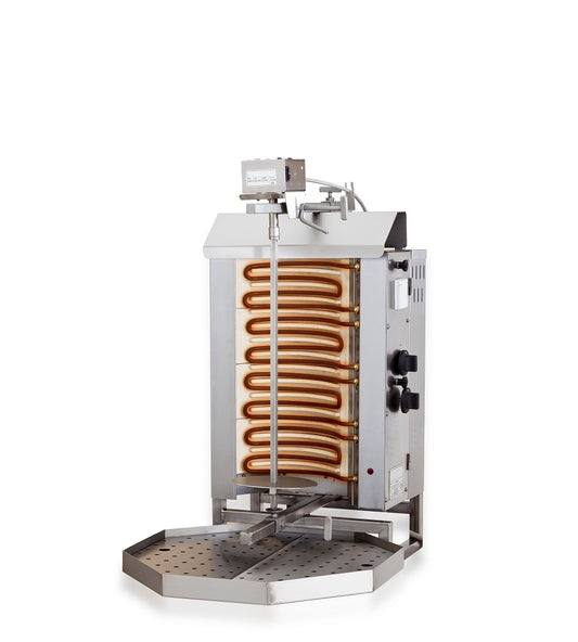 gyros-grill-electric-motor-on-top-4-heating-zones