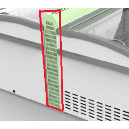 CHEST FREEZER JOINT SIDE WHITE  FOR ISLAND WITHOUT HEAD ELEMENT SKU 7072.9045 All Stop Trading
