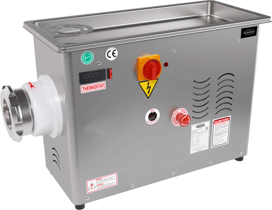 meatgrinder-32---750kg/h-400v---with-fixed-cooled-head