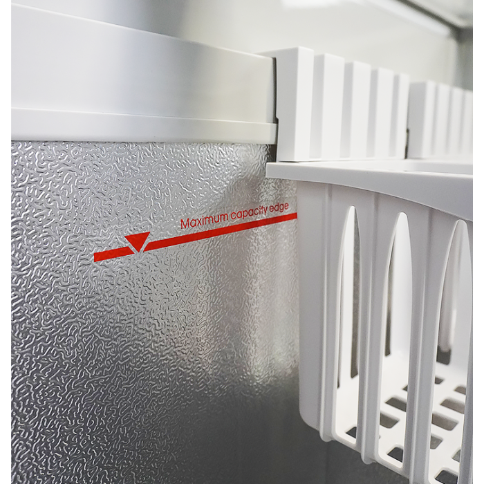 CHEST FREEZER GLASS LID LOTTE-396