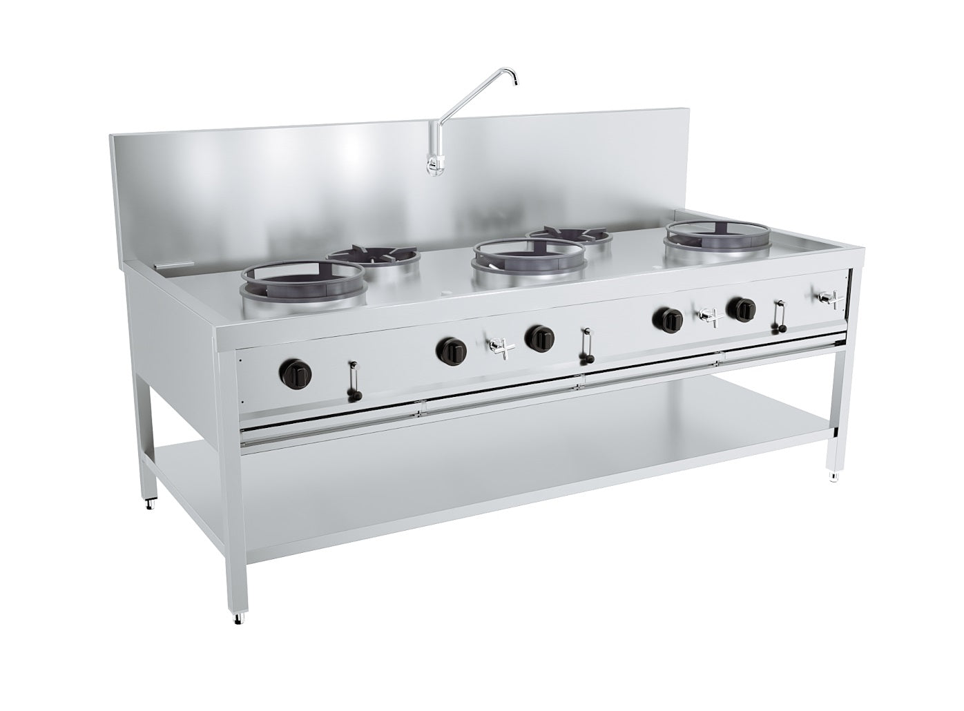 gas-wok-table-3x17kw-+-2x9kw