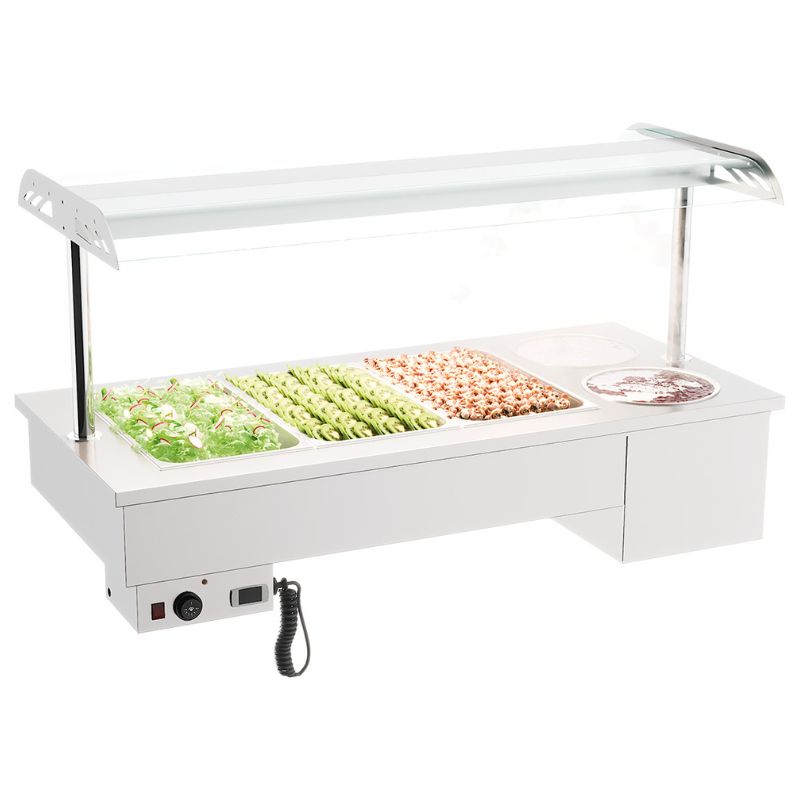 DROP-IN BAIN-MARIE UNIT WITH BOWLS 3/1 SKU 7178.2070