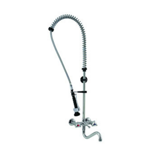 PRE RINSE UNIT WALL MOUNTED SKU 7212.0040 All Stop Trading