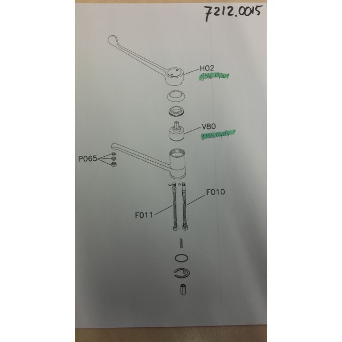 FAUCET WITH ELBOW COMMAND SKU 7212.0015 All Stop Trading