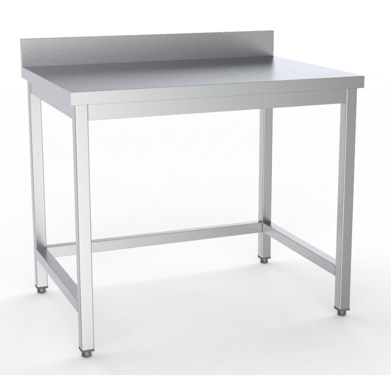 600 WORKTABLE OPEN FRAME UPSTAND FLAT PACKED 1400 SKU 7333.0040