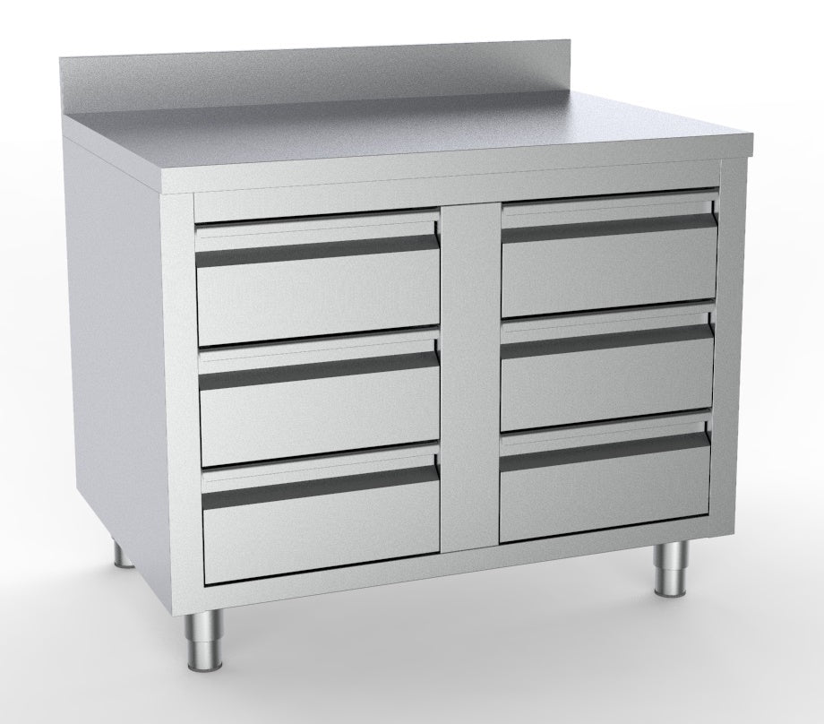 700-worktable-with-6-drawers-with-upstand-1000
