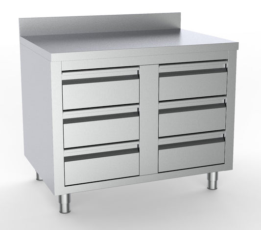 700-worktable-with-6-drawers-with-upstand-1000