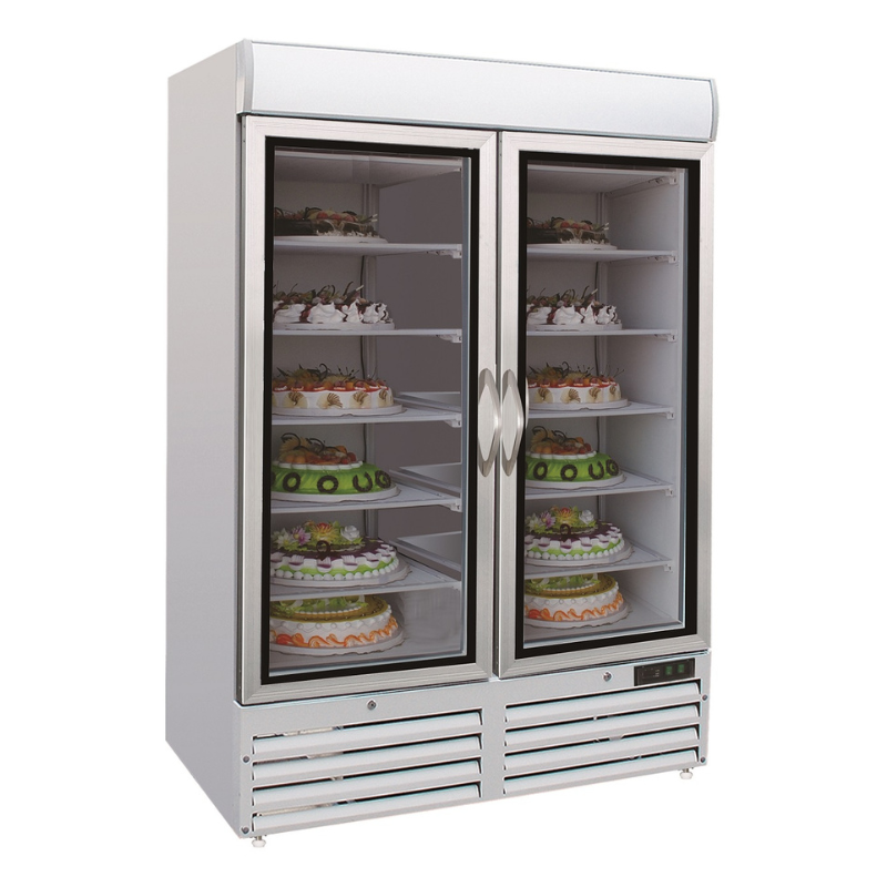 FREEZER 2 GLASS DOORS SKU: 7450.0167