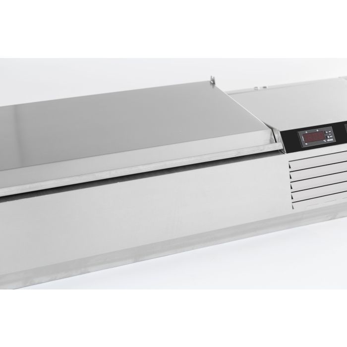 Refrigerated Counter Top SS Top 1/4 GN X 6