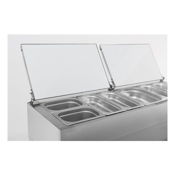 SALADETTE 2 DOORS 6x1/3GN CONTAINER SKU 7450.0102 All Stop Trading