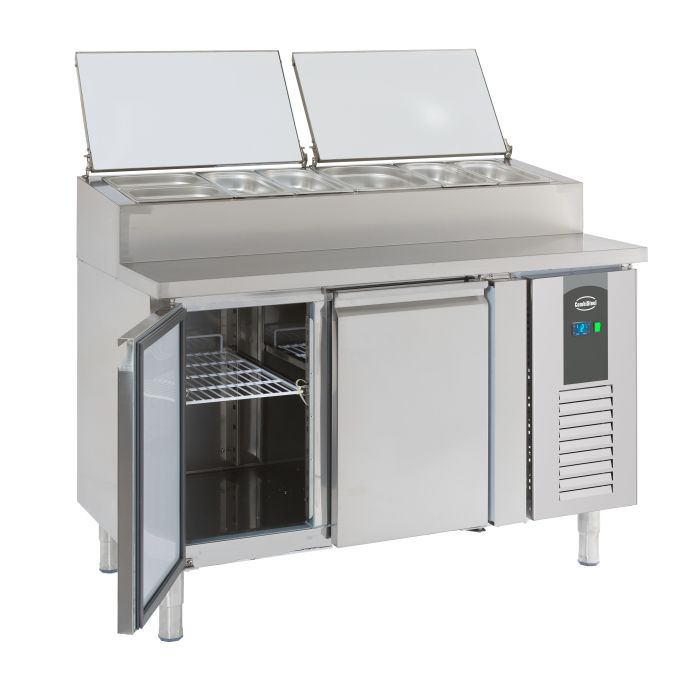 Saladette 2 Doors 6X1/3Gn Container