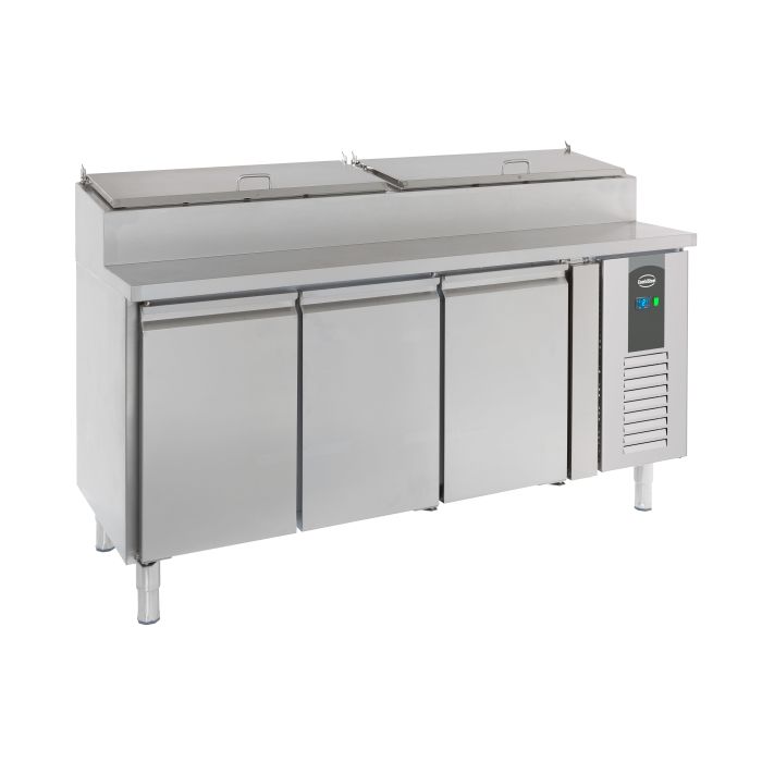 Saladette 3 Doors 8X1/3Gn Container