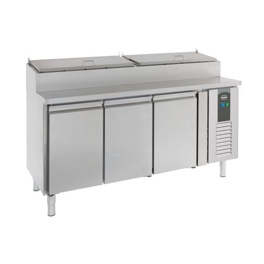 Saladette 3 Doors 8X1/3Gn Container