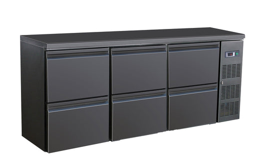 combisteel-barcooler-black-6-drawers-sku-7450-0323