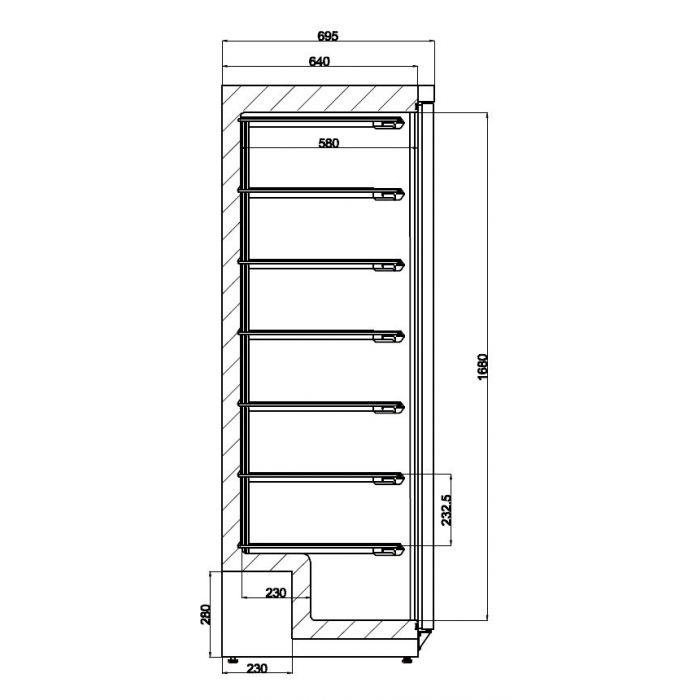 FREEZER WHITE 1 DOOR SKU: 7450.0576 All Stop Trading