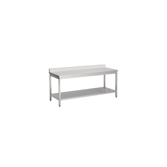700 WORKTABLE BOTTOM SHELF UPSTAND FLAT PACKED 1200 SKU 7452.3180 All Stop Trading