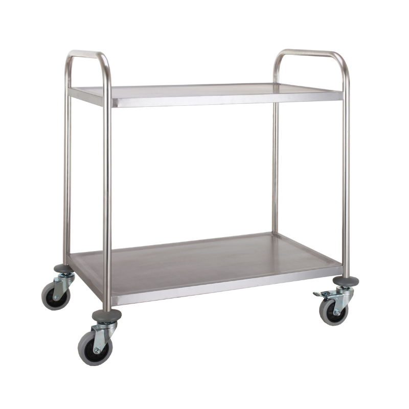 TROLLEY FLAT-PACKED 2 SHELVES SKU 7455.1150 All Stop Trading