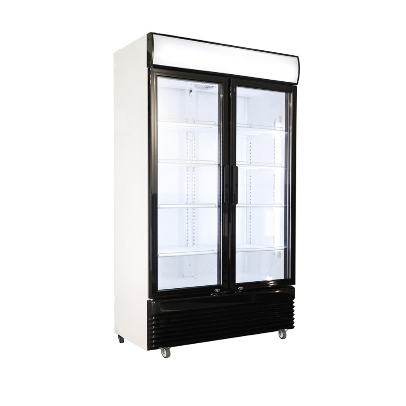 REFRIGERATOR 2 GLASS DOORS BEZ-780 GD SKU 7455.1392 All Stop Trading