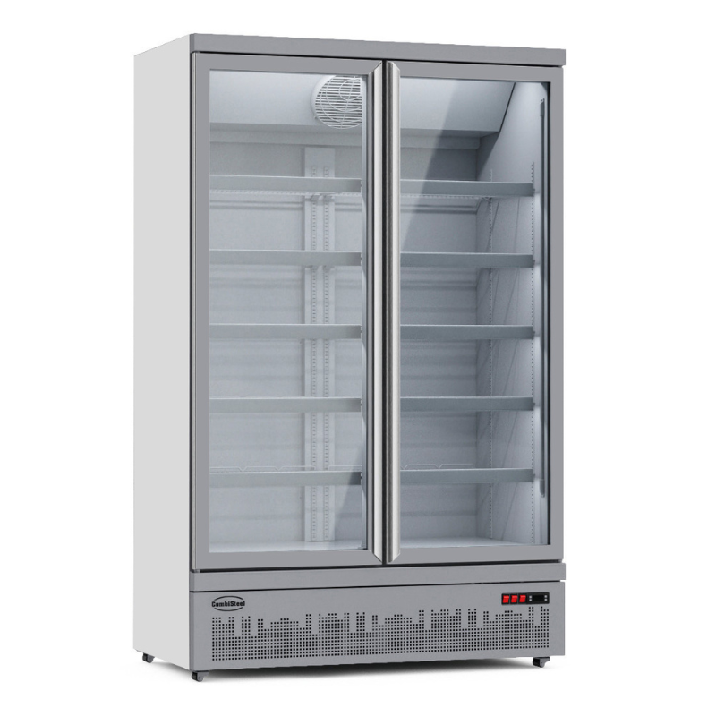 REFRIGERATOR 2 GLASS DOORS JDE-1000R SKU 7455.2200